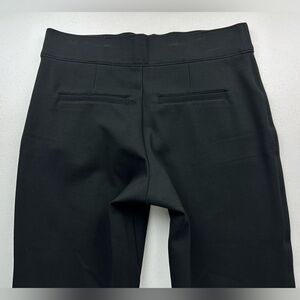 Spanx The Perfect Pant Slim Straight Womens M Petite Black High Rise Shapewear